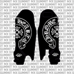 Chrome Hearts Fork Guard Decals